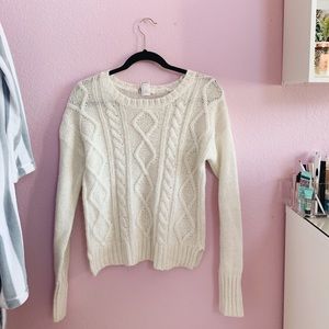 White Comfy Sweater